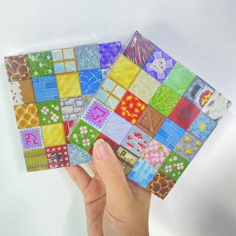 500pcs DIY Magnetics Building Blocks Mini World Magnetic World Kids